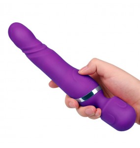 Mizzzee Irina Dual-Head AV Massager (Chargeable - Purple)